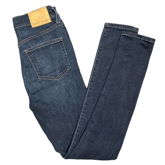 ARITZIA Denim Forum Nico Mid Rise Dark Wash Skinny Jeans - Picture 1 of 8